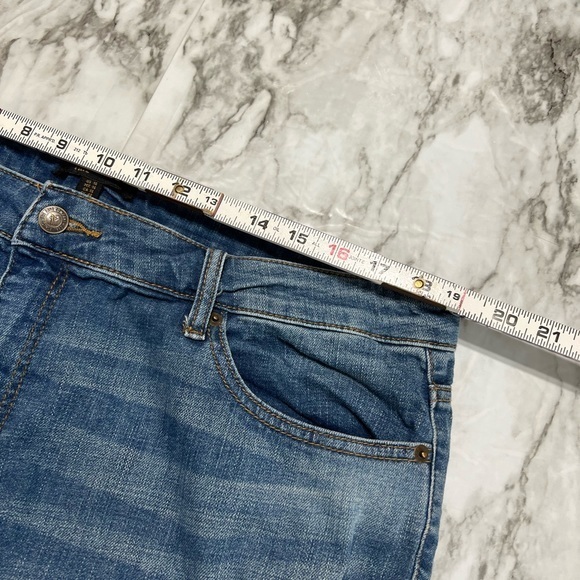 Frye medium wash skinny cropped denim jeans B7-34 - Picture 12 of 12